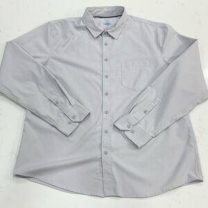 Apt. 9 slim performance untucked-fit button down long sleeve shirt.